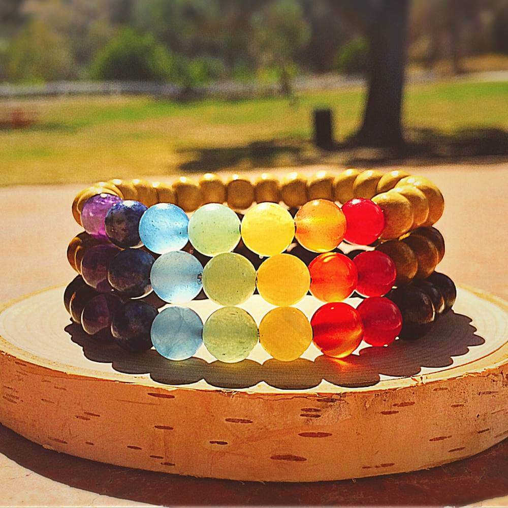 Chakra Bracelet, Healing Bracelets, Mens Bracelet, Chakra - Unlock Your Chakra
