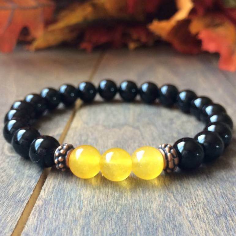 Chakra Bracelet, Chakra Stones Bracelet Manipura - UNLOCK YOUR CHAKRA
