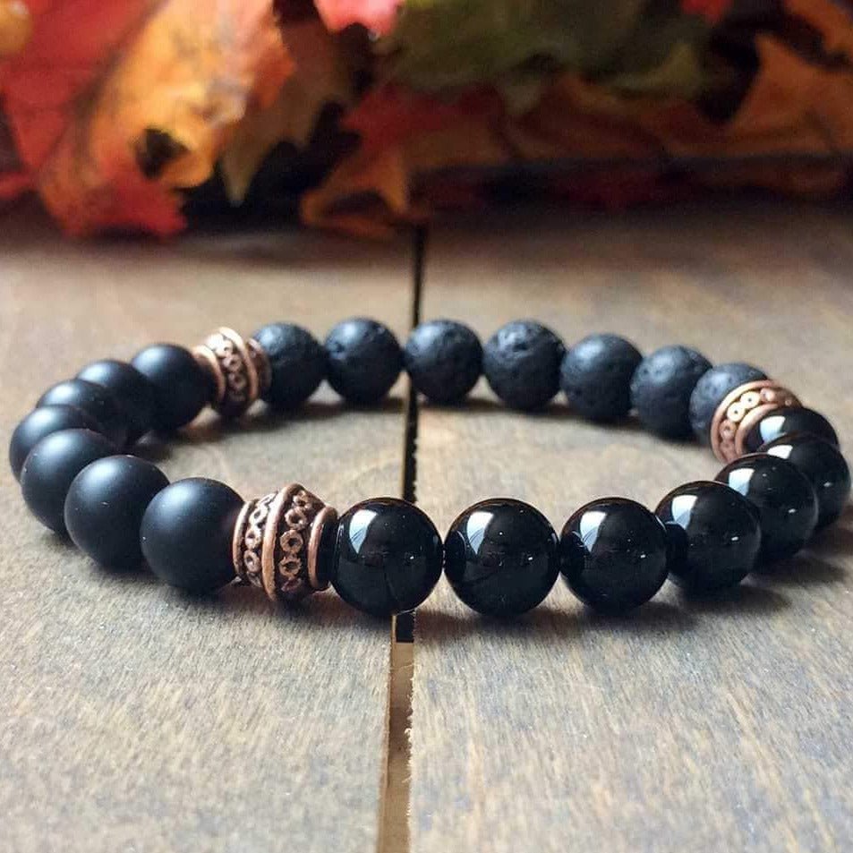 Stone Bracelet for Man Higher Guidance | Unlock Your Chakra - UNLOCK YOUR CHAKRA