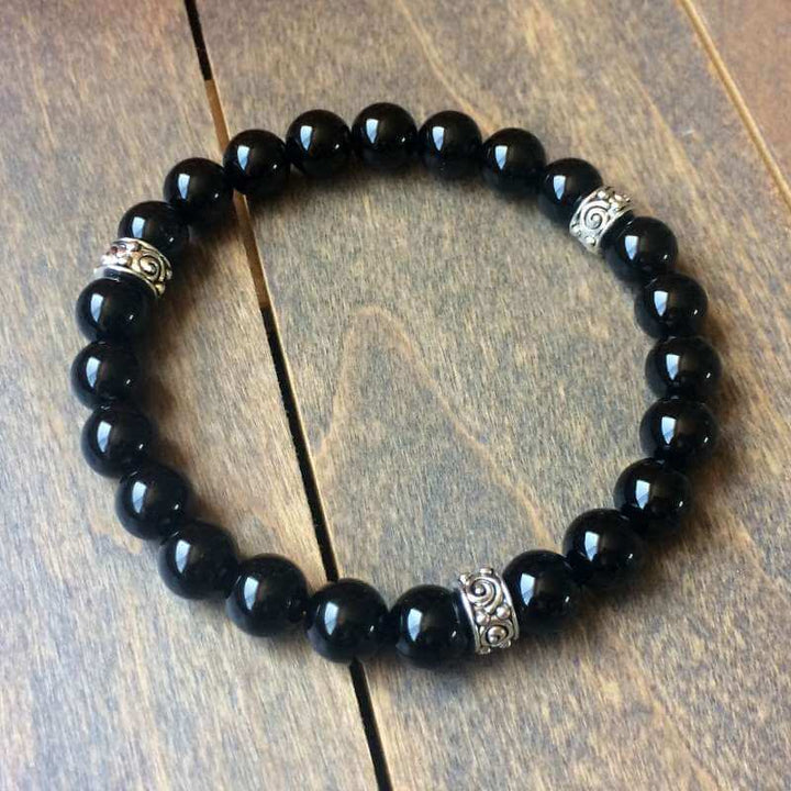Black Tourmaline Bracelet - UNLOCK YOUR CHAKRA
