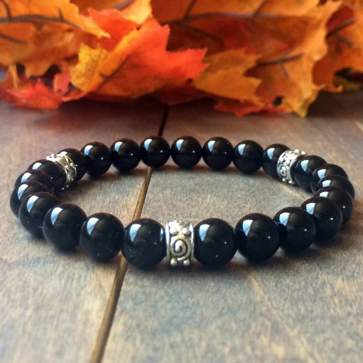 Black Tourmaline Bracelet - UNLOCK YOUR CHAKRA