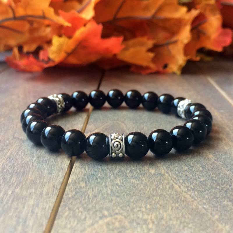 Black Tourmaline Bracelet - UNLOCK YOUR CHAKRA