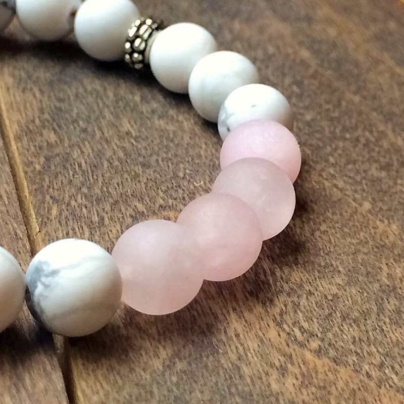 Chakra Bracelet, Heart and Crown Chakra Bracelet - UNLOCK YOUR CHAKRA