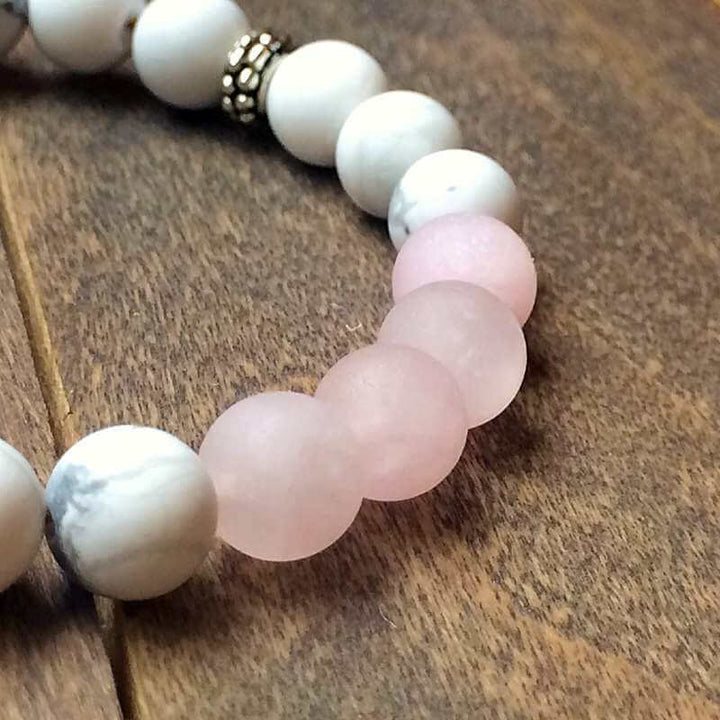 Chakra Bracelet, Heart and Crown Chakra Bracelet - UNLOCK YOUR CHAKRA