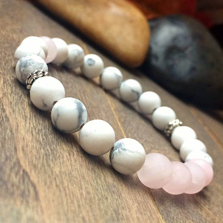 Chakra Bracelet, Heart and Crown Chakra Bracelet - UNLOCK YOUR CHAKRA