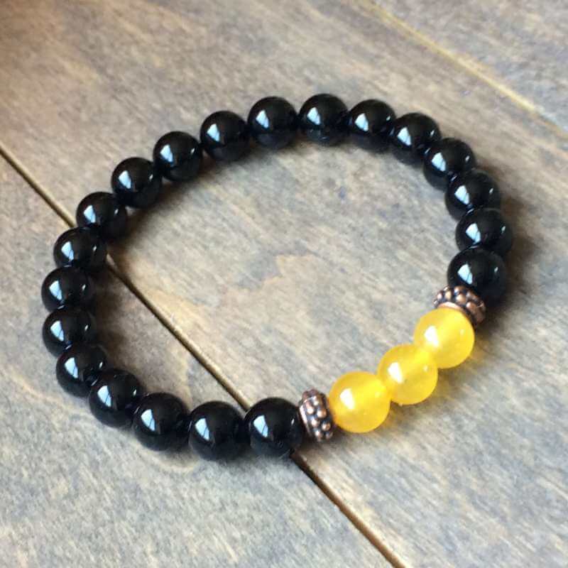 Chakra Bracelet, Chakra Stones Bracelet Manipura - UNLOCK YOUR CHAKRA
