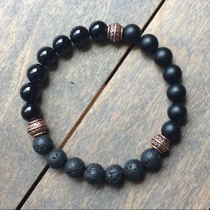 Stone Bracelet for Man Higher Guidance - UNLOCK YOUR CHAKRA