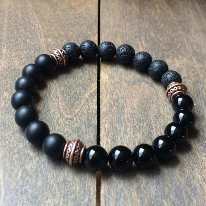 Stone Bracelet for Man Higher Guidance | Unlock Your Chakra - UNLOCK YOUR CHAKRA