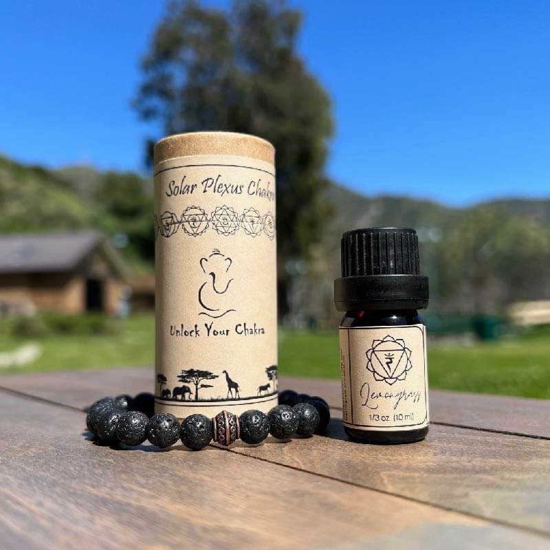 Aromatherapy Essential Oils | Lemongrass Essential Oil | Solar Plexus Chakra - UNLOCK YOUR CHAKRA