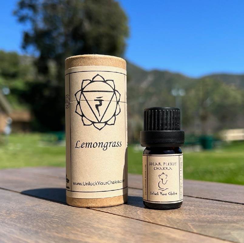 Aromatherapy Essential Oils | Lemongrass Essential Oil | Solar Plexus Chakra - UNLOCK YOUR CHAKRA