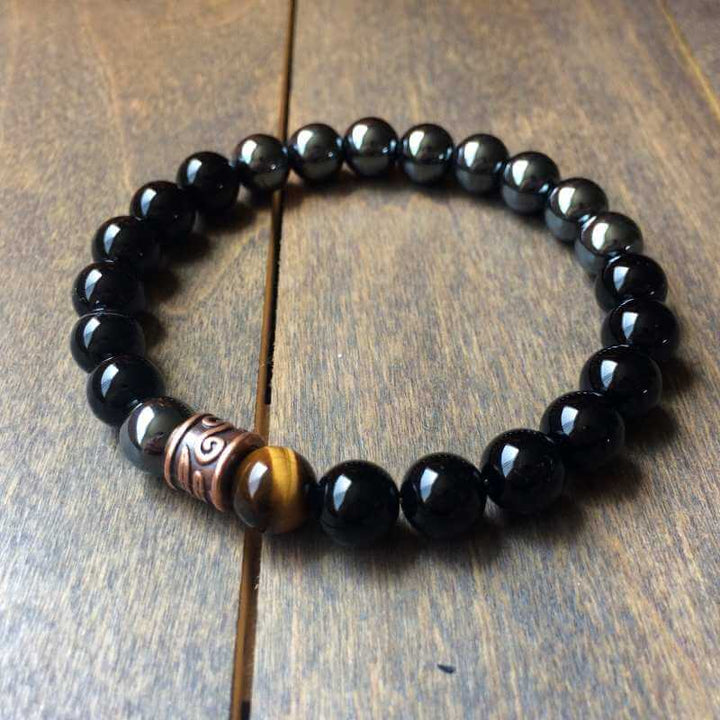 Mens Beaded Bracelets | Bracelet for Men - Inner Warrior - UNLOCK YOUR CHAKRA