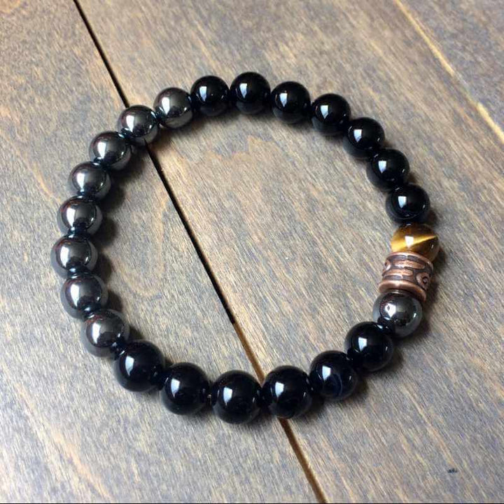 Mens Beaded Bracelets | Bracelet for Men - Inner Warrior - UNLOCK YOUR CHAKRA