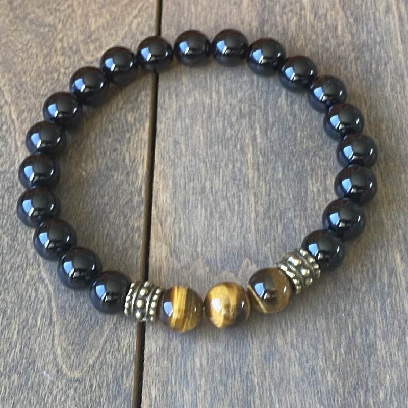 jewelry, bracelets, beaded bracelets Men's Stone Beaded Bracelets | Inner Journey - UNLOCK YOUR CHAKRA