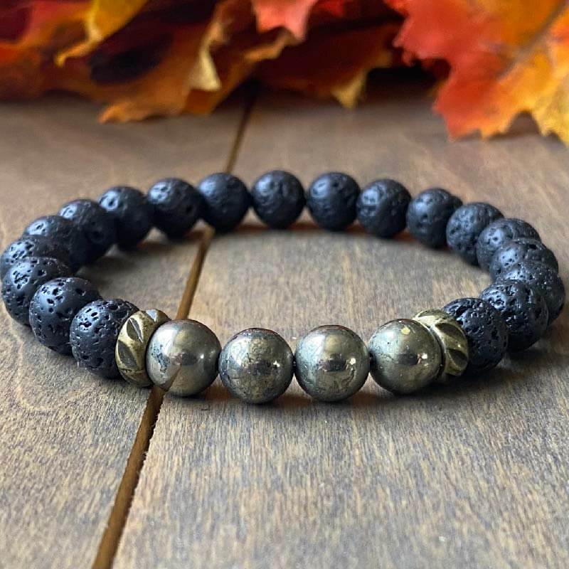 Mens Beaded Bracelets Protection and Divination | Unlock Your Chakra - UNLOCK YOUR CHAKRA