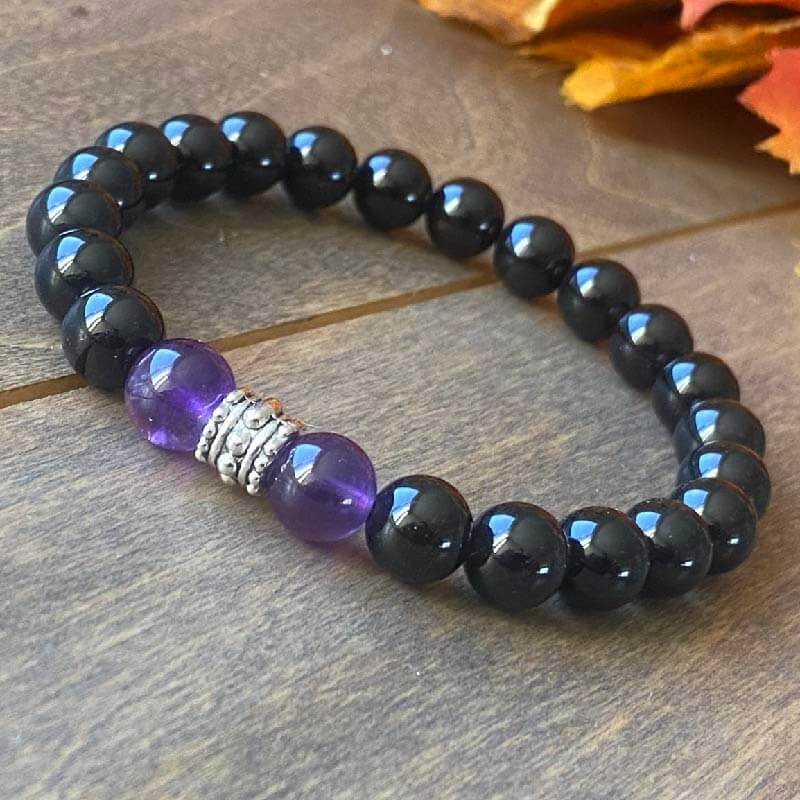 Chakra Bracelet, Sahasrara Chakra Bracelet | Chakra Healing Bracelet - UNLOCK YOUR CHAKRA