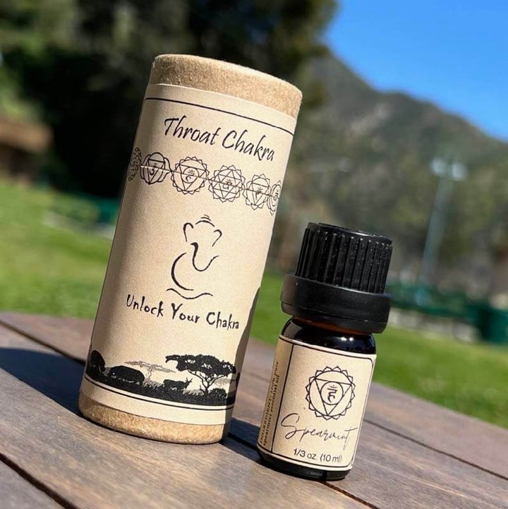 Aromatherapy & Essential Oils, Spearmint Essential Oil | Unlock Your Throat Chakra - UNLOCK YOUR CHAKRA