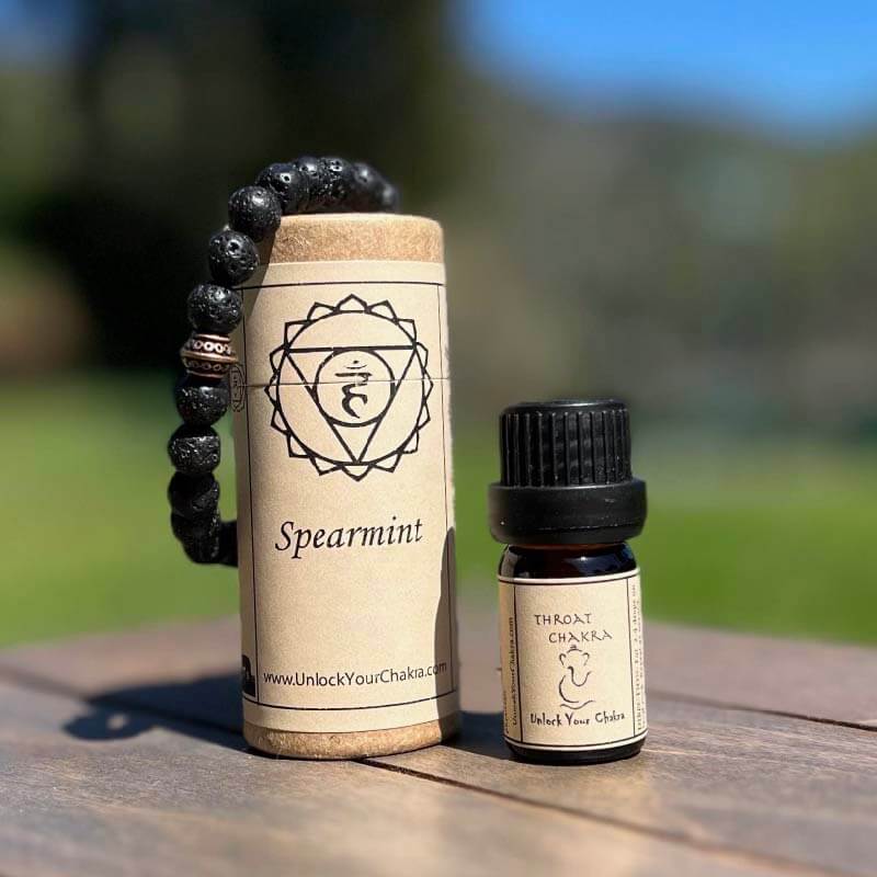 Aromatherapy & Essential Oils, Spearmint Essential Oil | Unlock Your Throat Chakra - UNLOCK YOUR CHAKRA