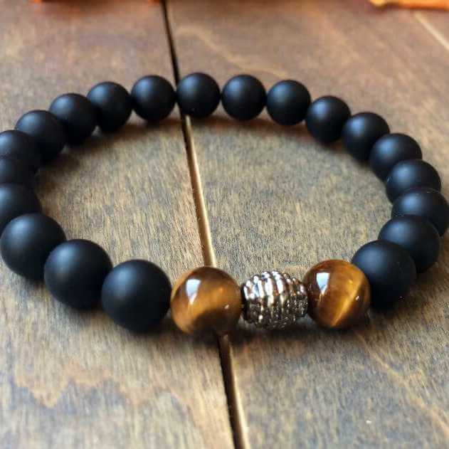 Stack Tigers Eye Bracelet - UNLOCK YOUR CHAKRA