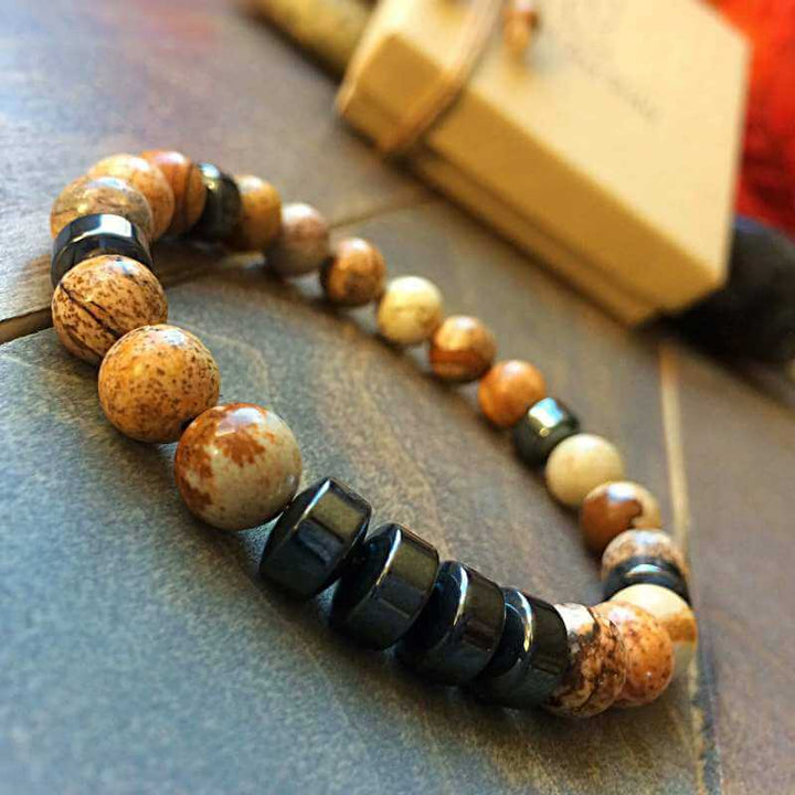 Stone Bracelet for Man Soul - UNLOCK YOUR CHAKRA