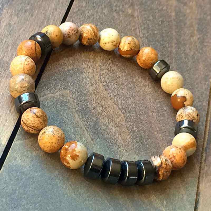 Stone Bracelet for Man Soul - UNLOCK YOUR CHAKRA